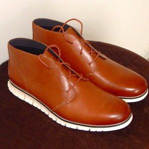 NIB Men's Cole Haan ZEROGRAND Chukka C35593 Boot British Tan Various Sizes